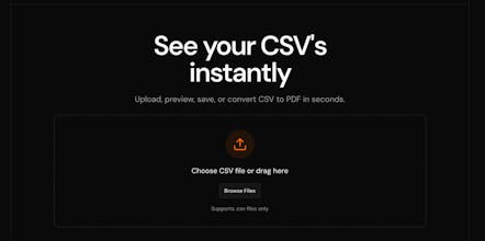 CSV2PDF gallery image