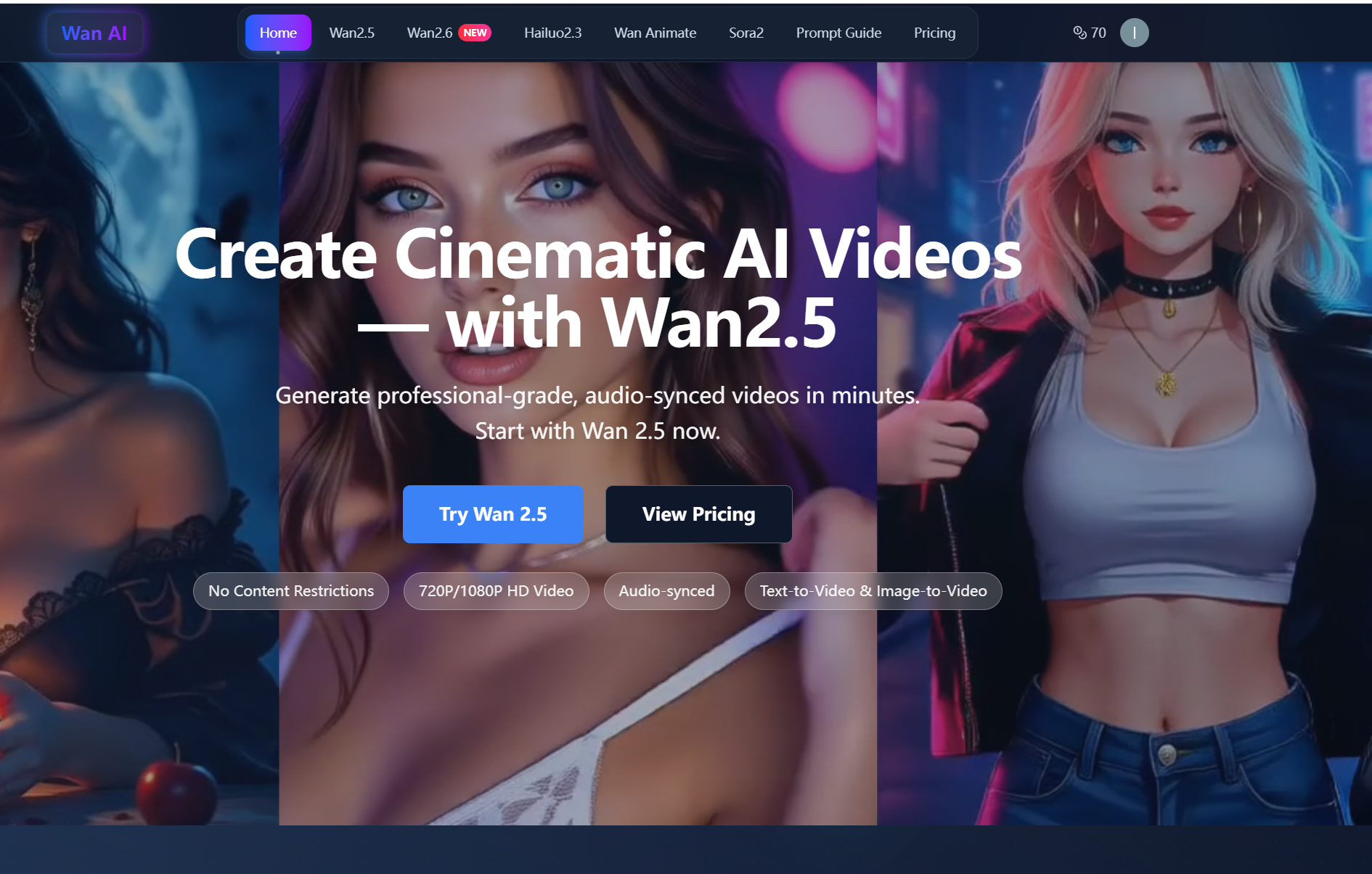 Wan AI gallery image