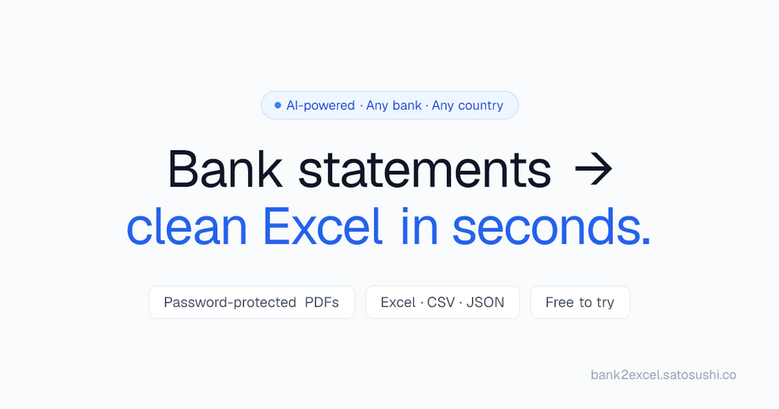 Bank2Excel screenshot 1