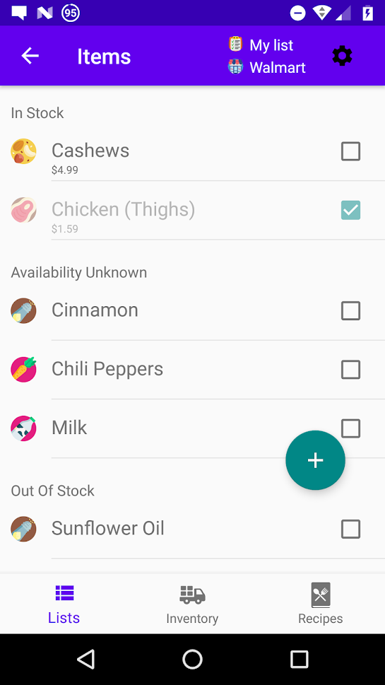 Cart Android App gallery image
