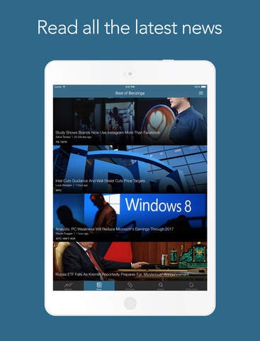 Benzinga for iOS gallery image