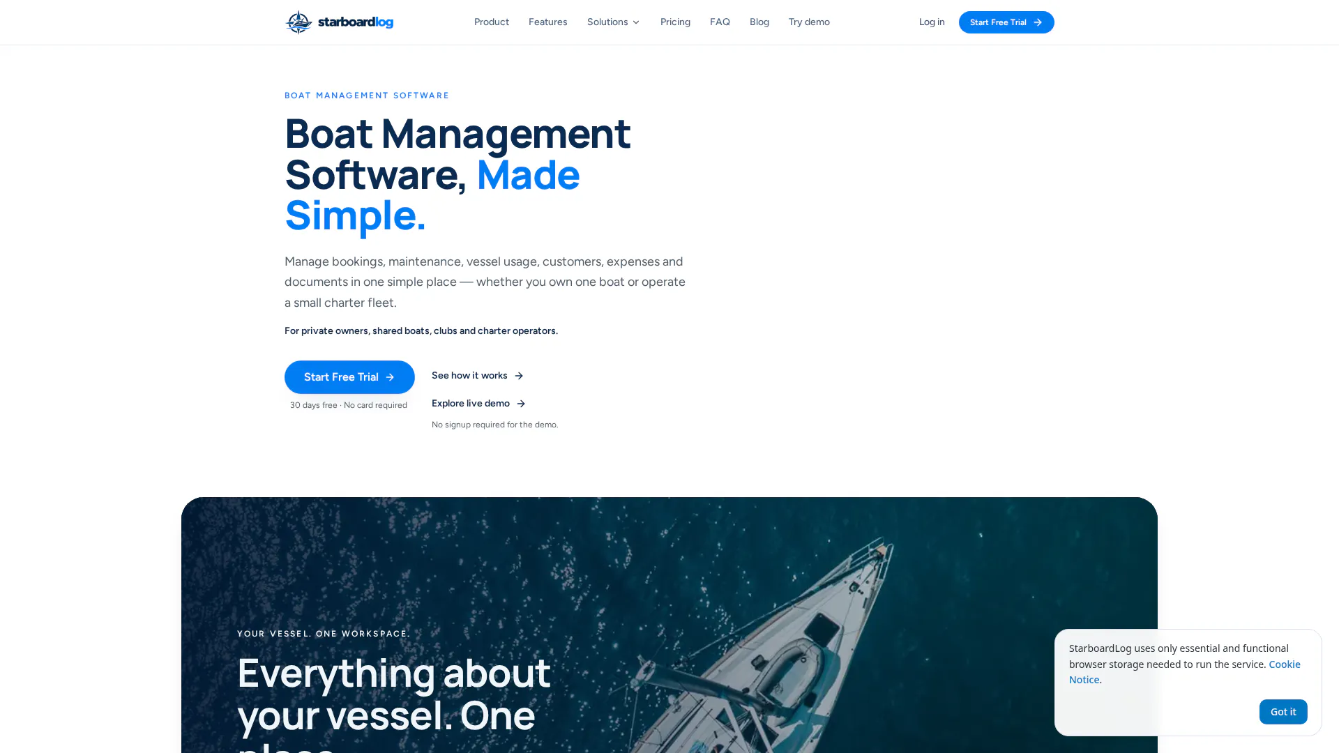 StarboardLog gallery image