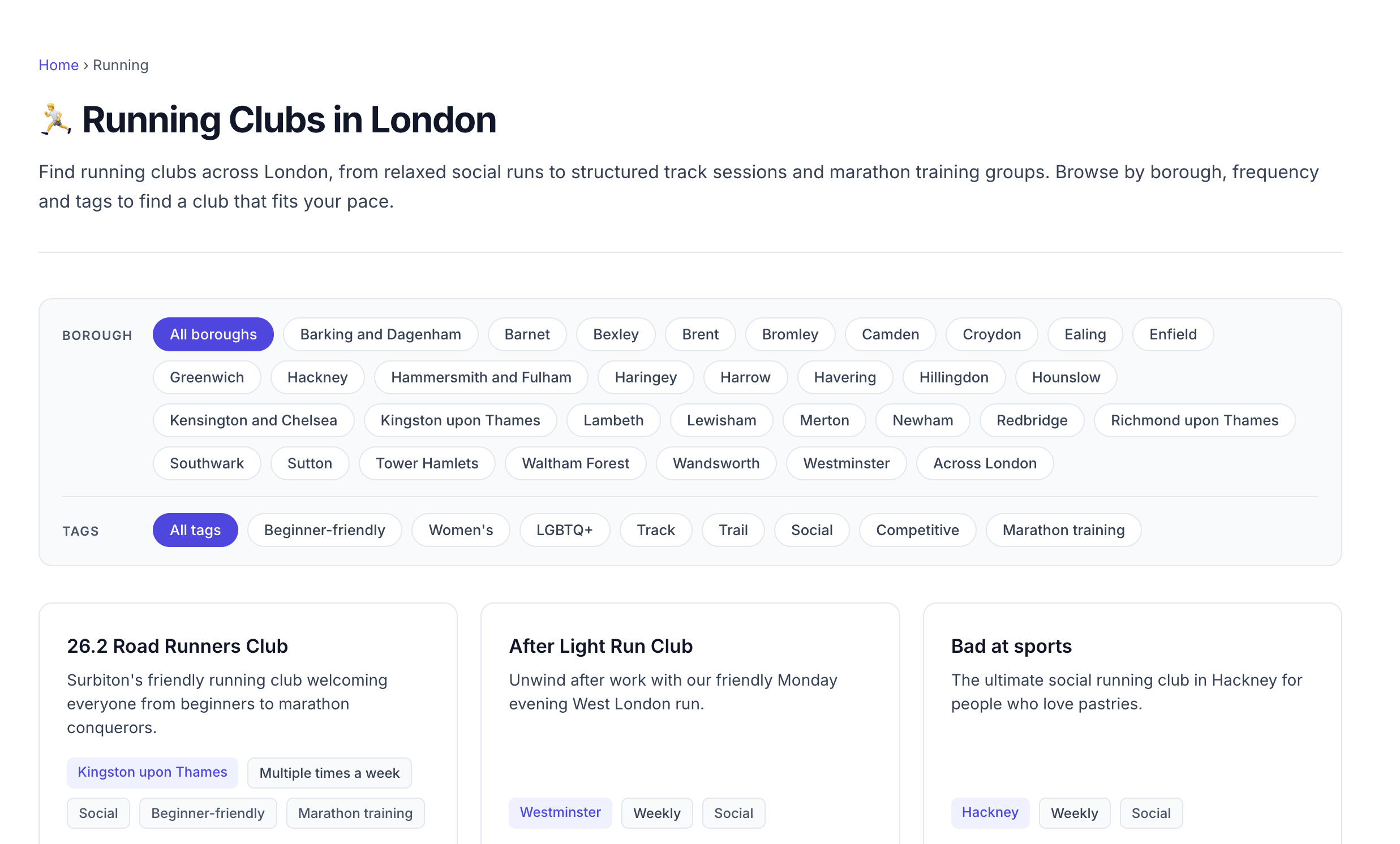 LondonSocialClubs.com gallery image
