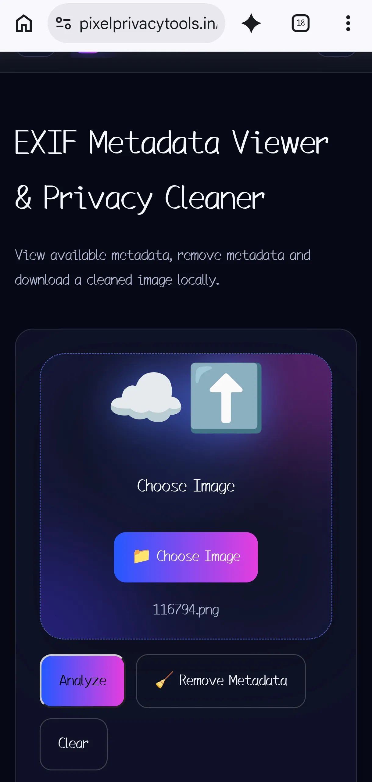 PixelPrivacy Tools gallery image