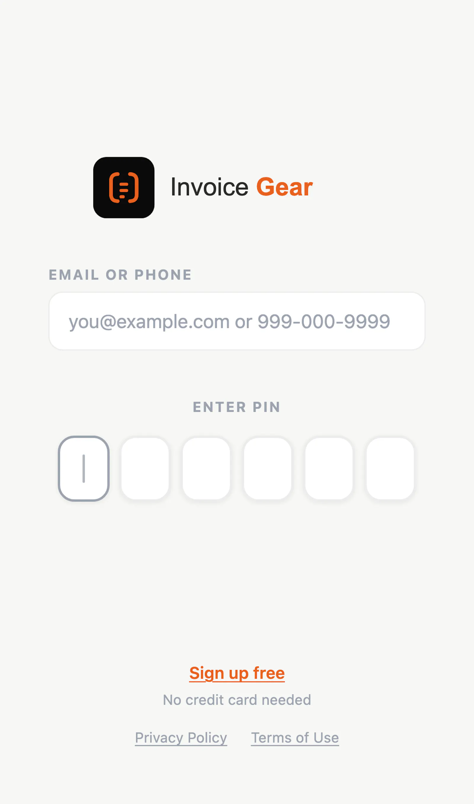 Invoice Gear screenshot 1