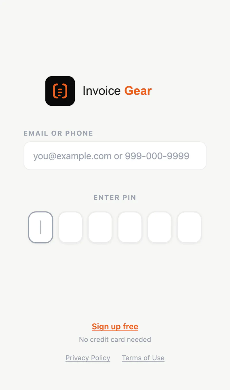 Invoice Gear screenshot 1