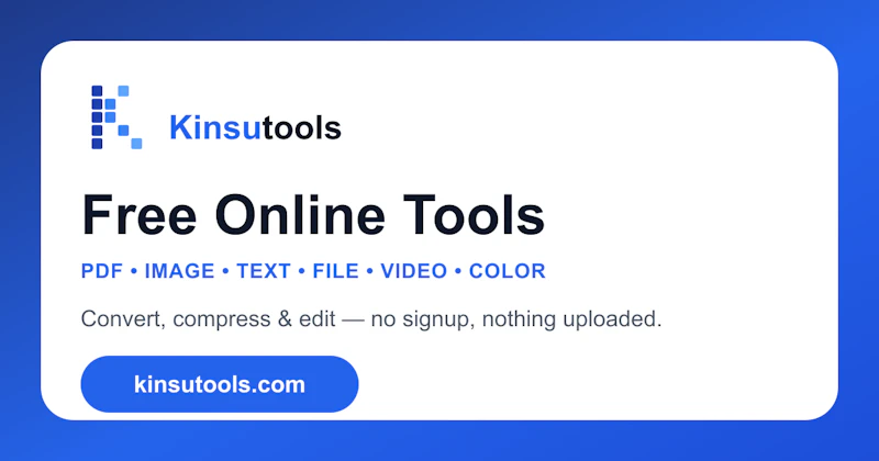 Kinsutools screenshot 2