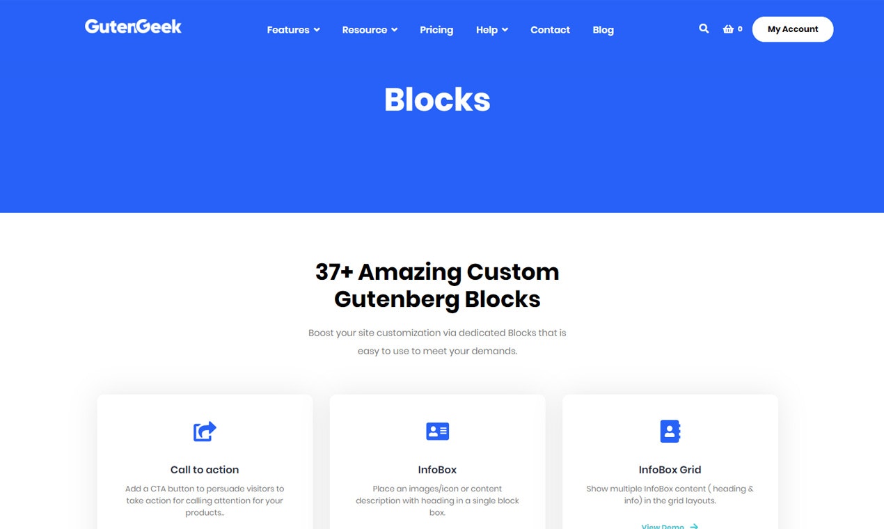 Gutengeek WordPress Gutenberg Plugin gallery image