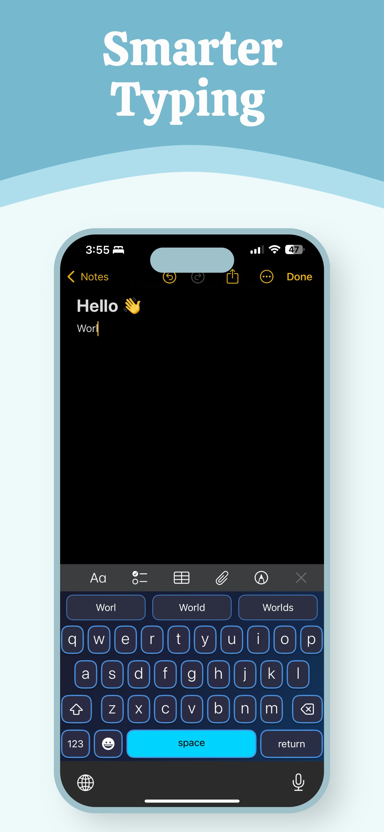 Média Serrée - Polices et thèmes pour le clavier iOS 6