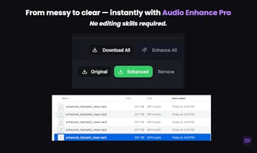 AudioEnhancePro gallery image