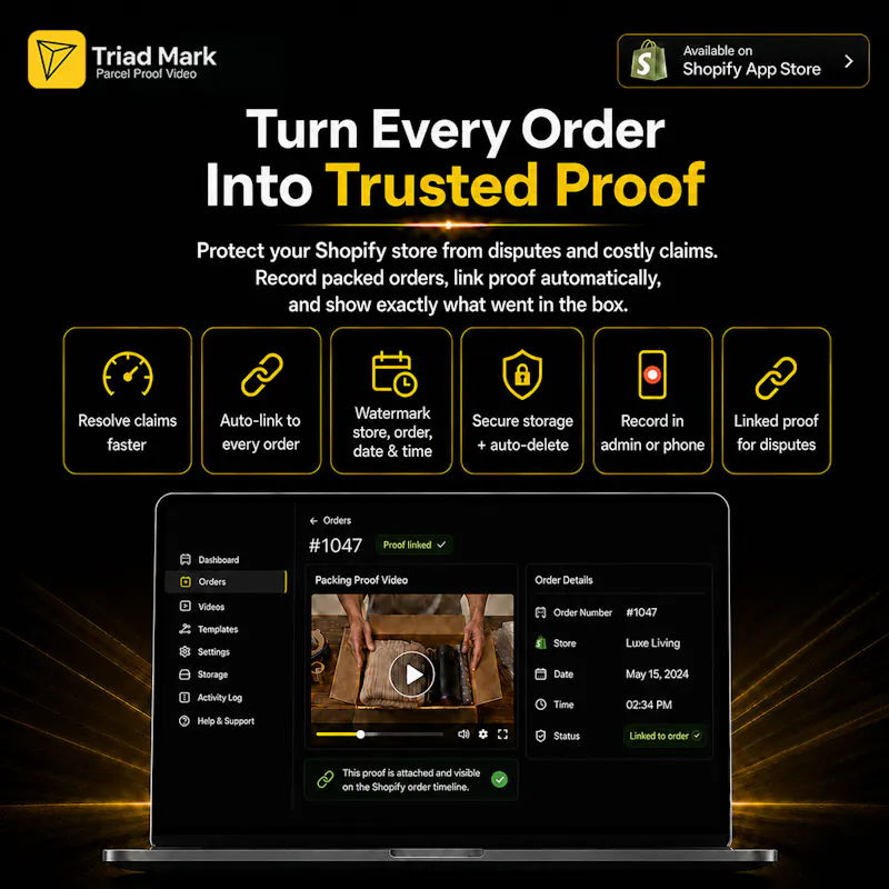 TM Parcel Proof Video screenshot 6