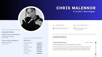 Professional Modern CV Resume gallery image