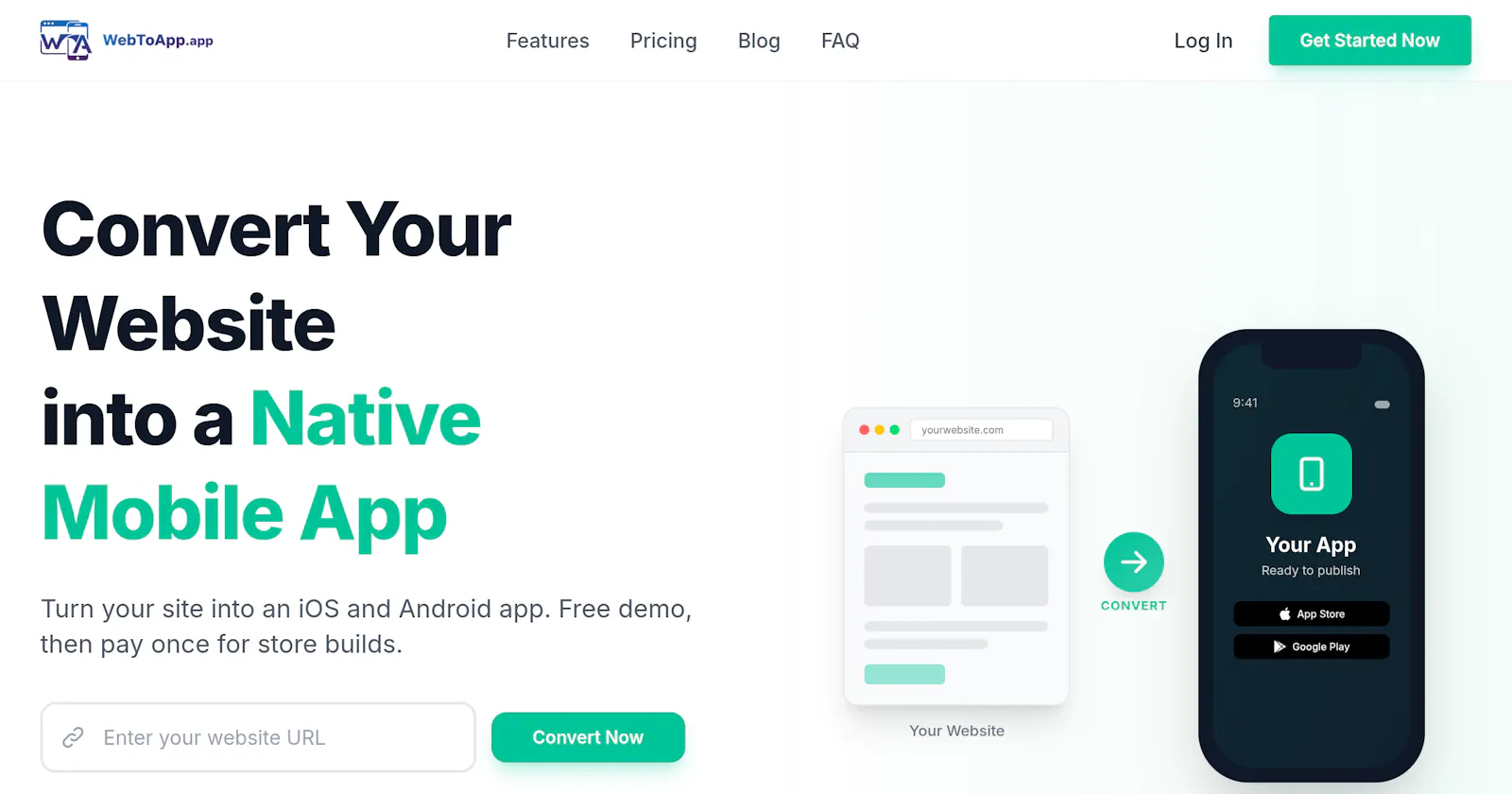 WebToApp.app screenshot 1