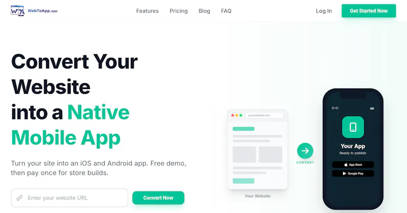 WebToApp.app screenshot 1