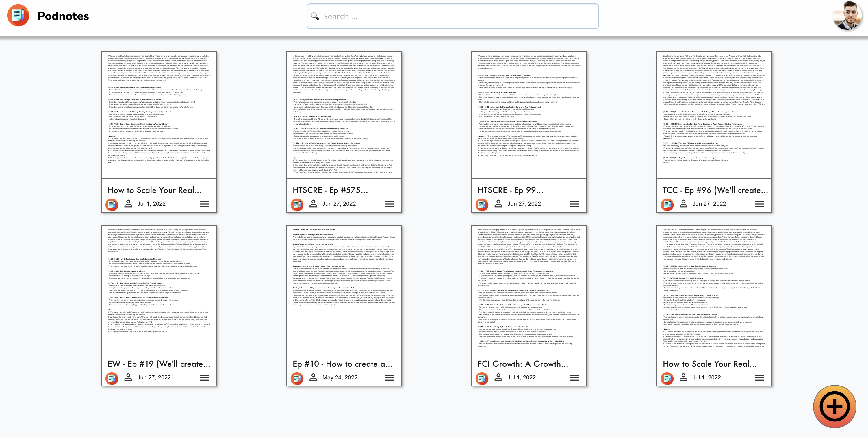PodNotes.io media 2