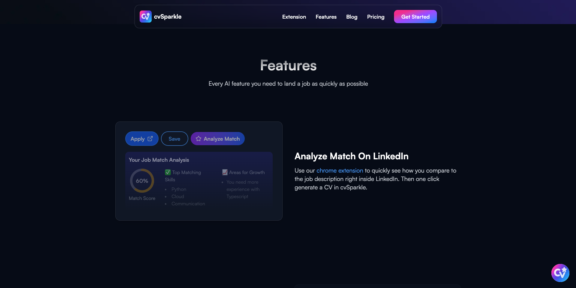 cvSparkle gallery image