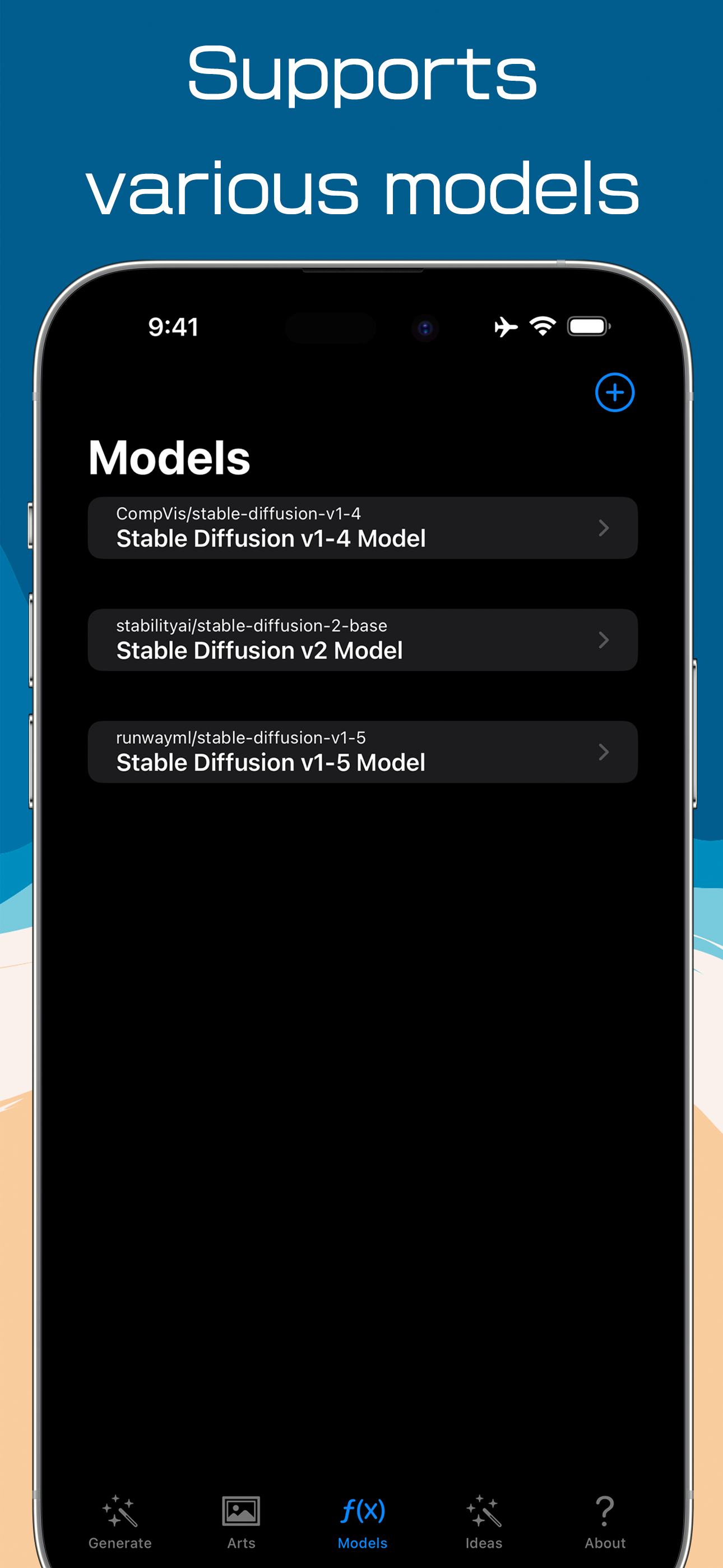 Artai: difusión estable local en iOS/Mac - Aplicación de generación de imágenes AI, justo en iPhone, iPad o Mac media 4