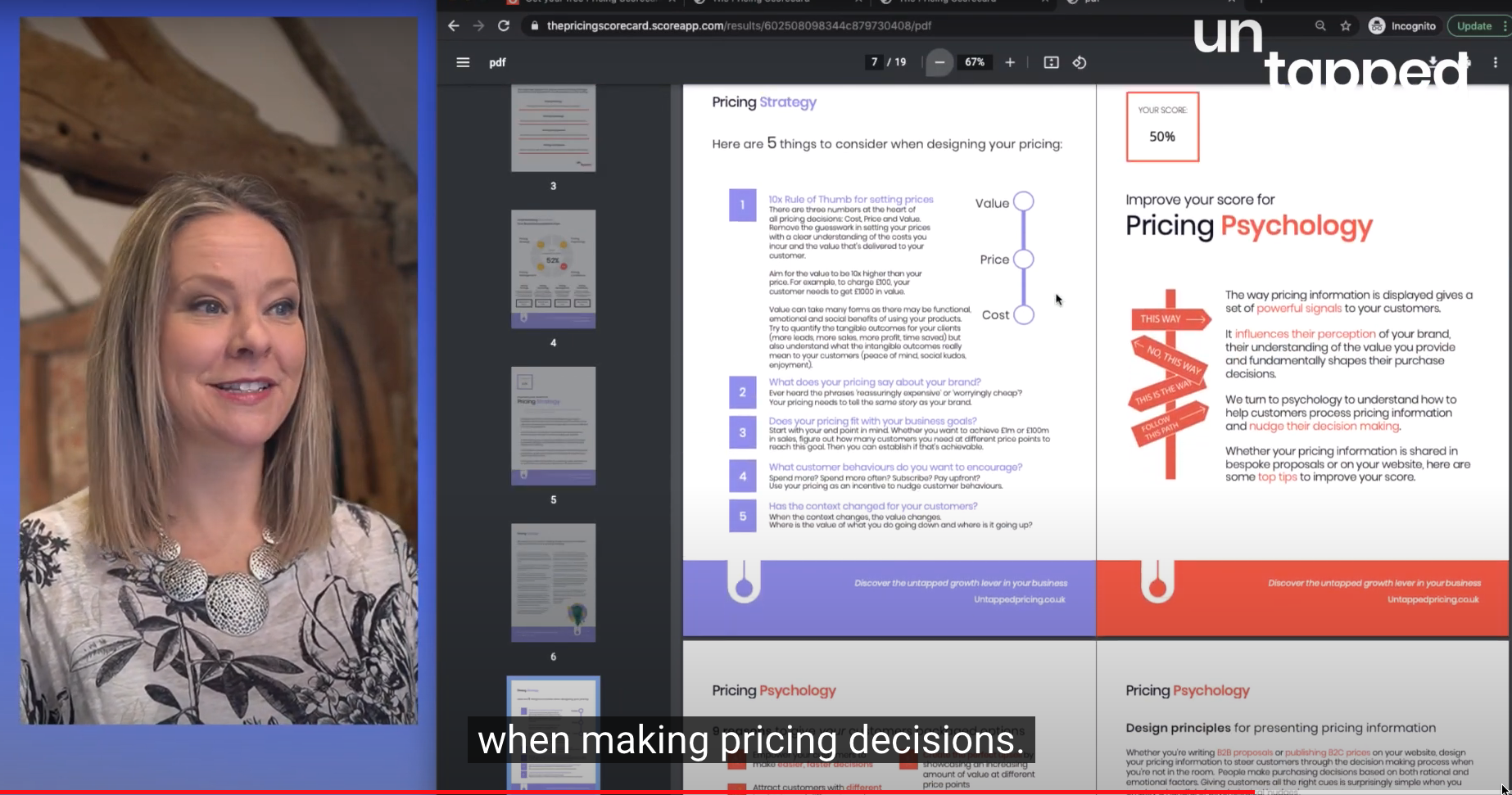 The Pricing Scorecard gallery image