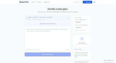 MakePRD gallery image