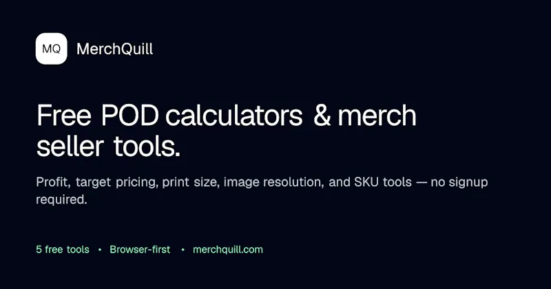 MerchQuill screenshot 1