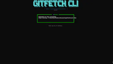 Git fetch gallery image