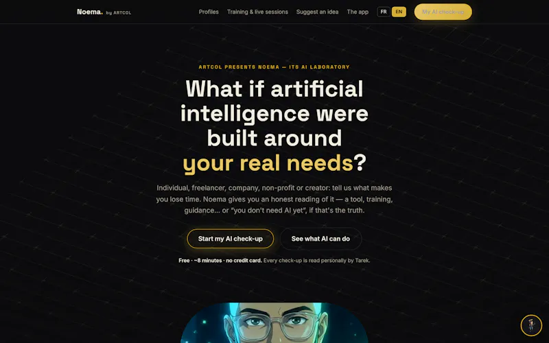 Noema — Free AI check-up in 8 min screenshot 1