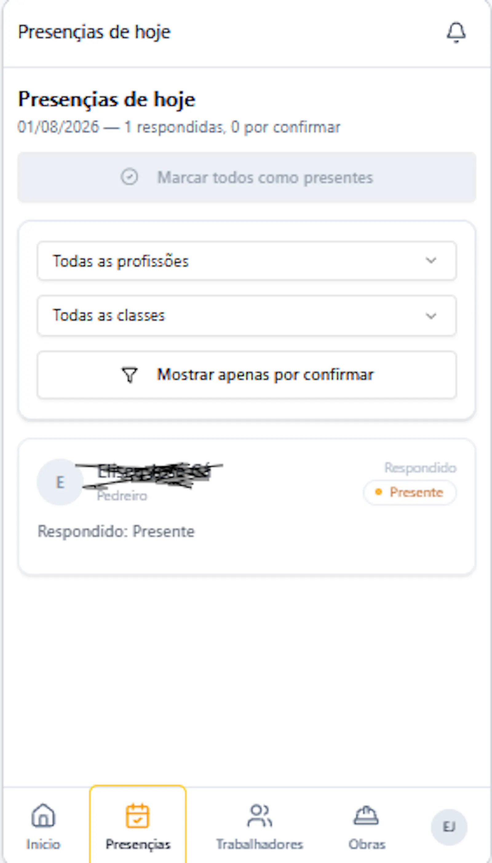 ObraPresençia screenshot 3