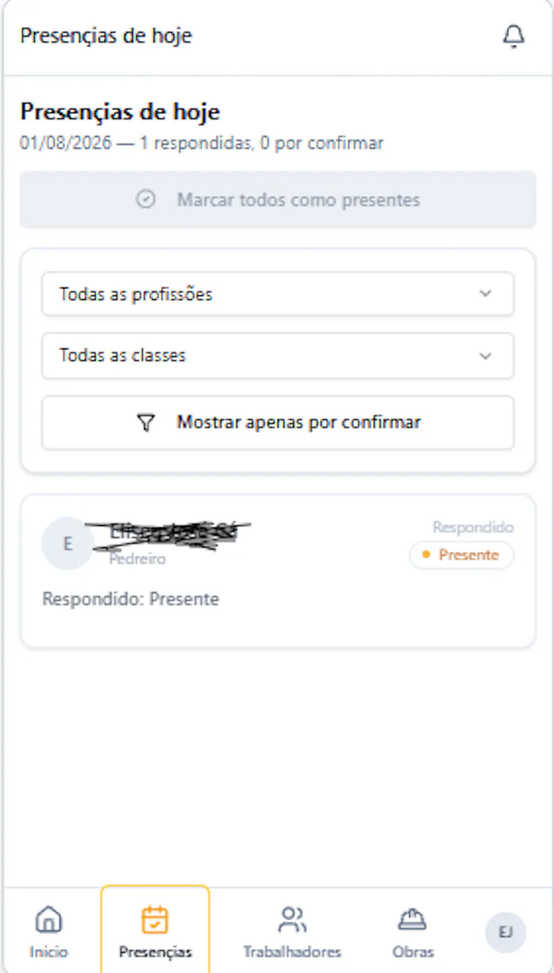 ObraPresençia screenshot 3