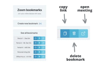 Zoom bookmarks gallery image