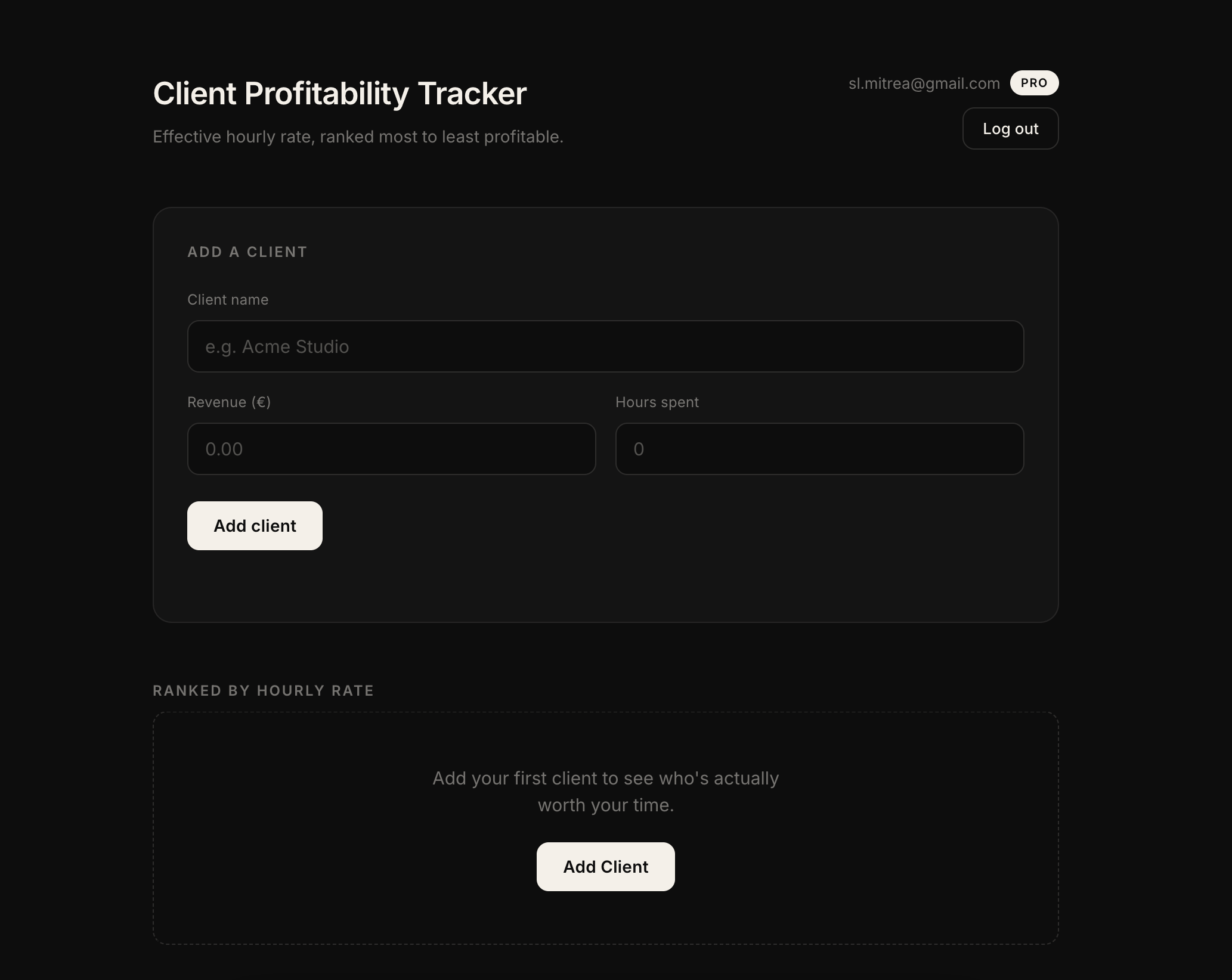 Client Profitability Tracker gallery image