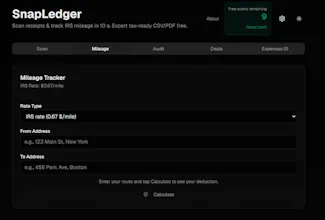 SnapLedger gallery image