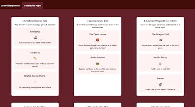 fondue Date Map gallery image