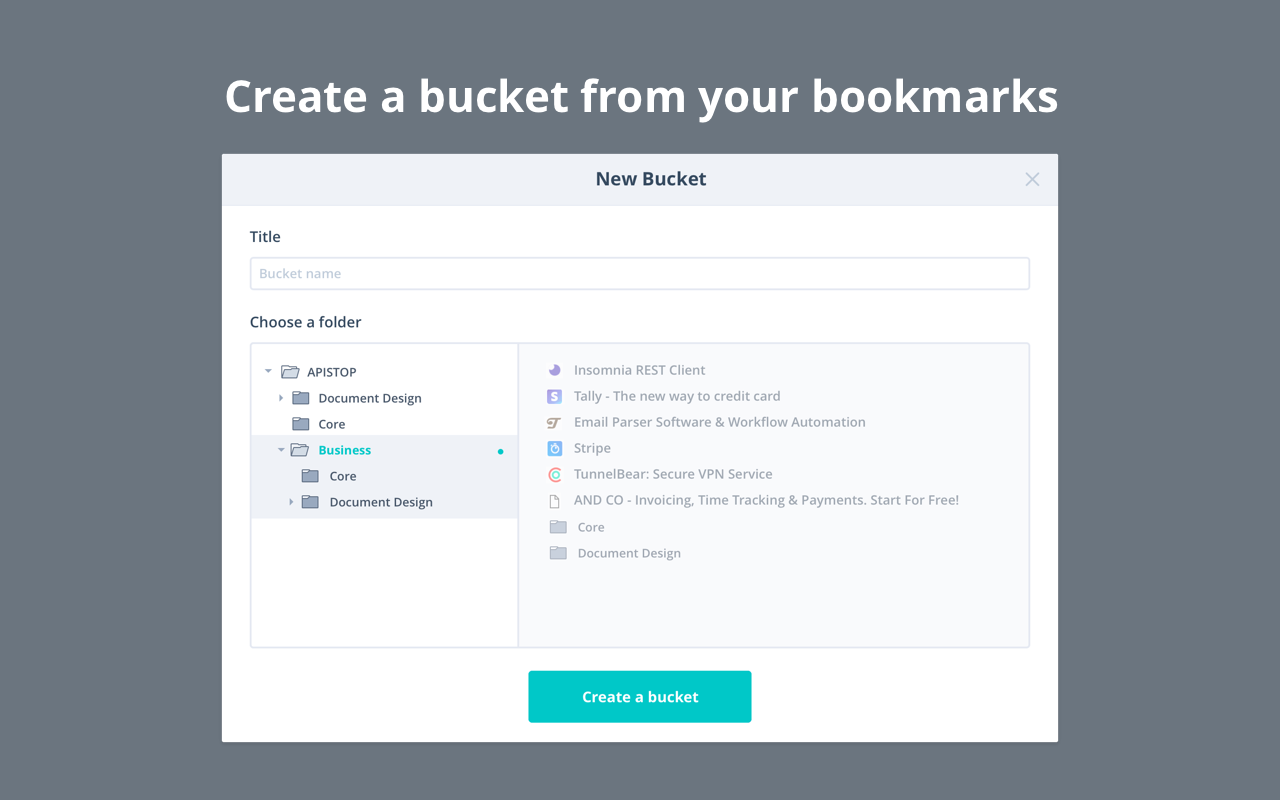LinkBuckets gallery image