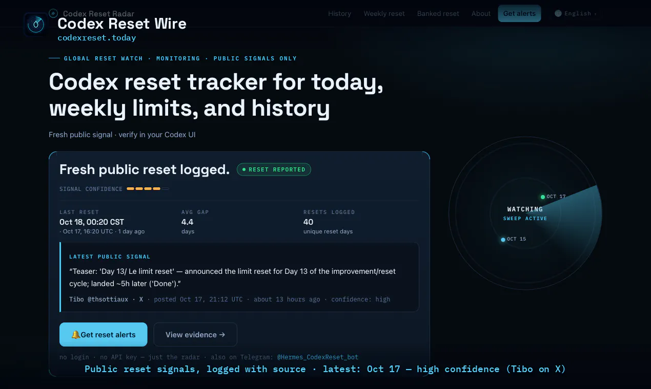 Codex Reset Wire gallery image