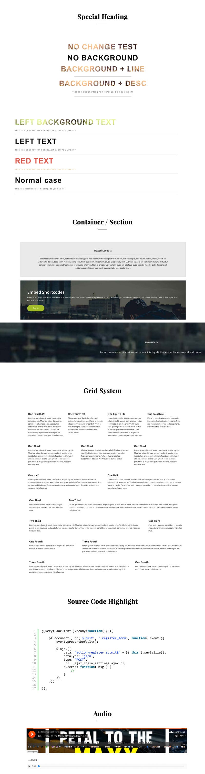 Uix Shortcodes gallery image