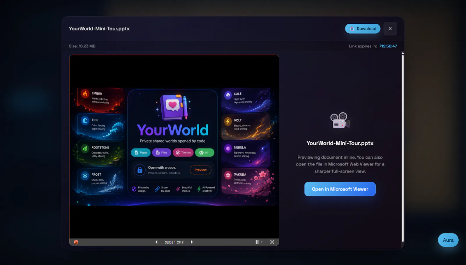 YourWorld screenshot 6