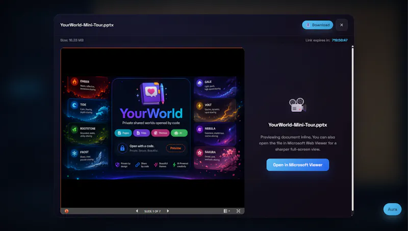 YourWorld screenshot 6