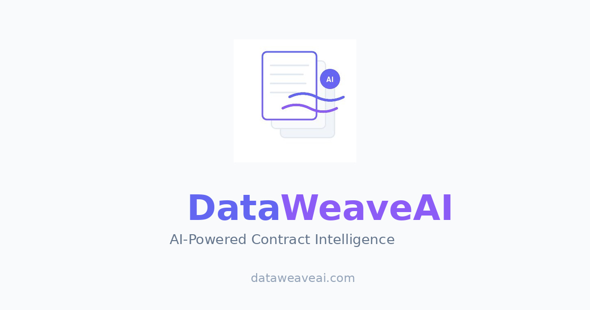 DataWeaveAI - Main product screenshot demonstrating key features and user interface