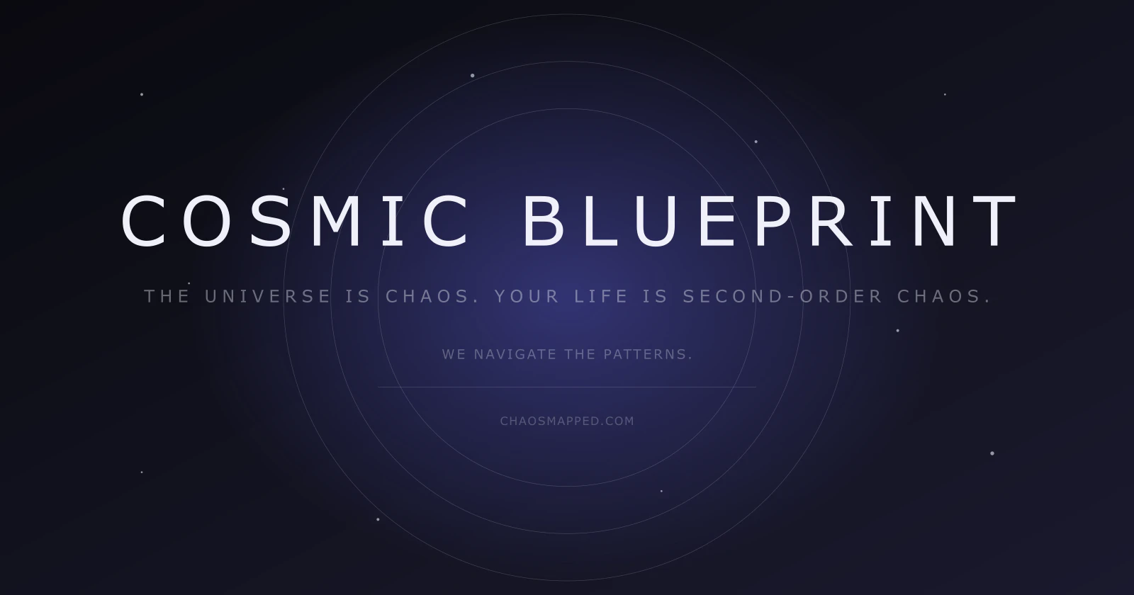 Cosmic Blueprint screenshot 1