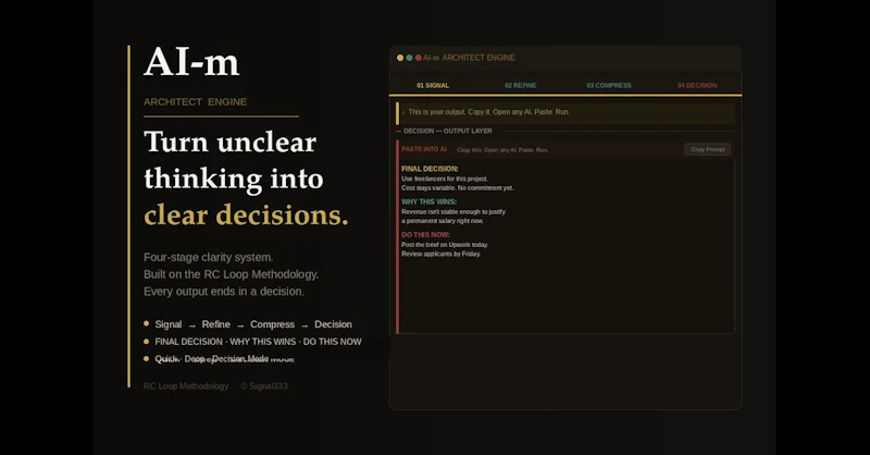 AI-m Architect Engine screenshot 1