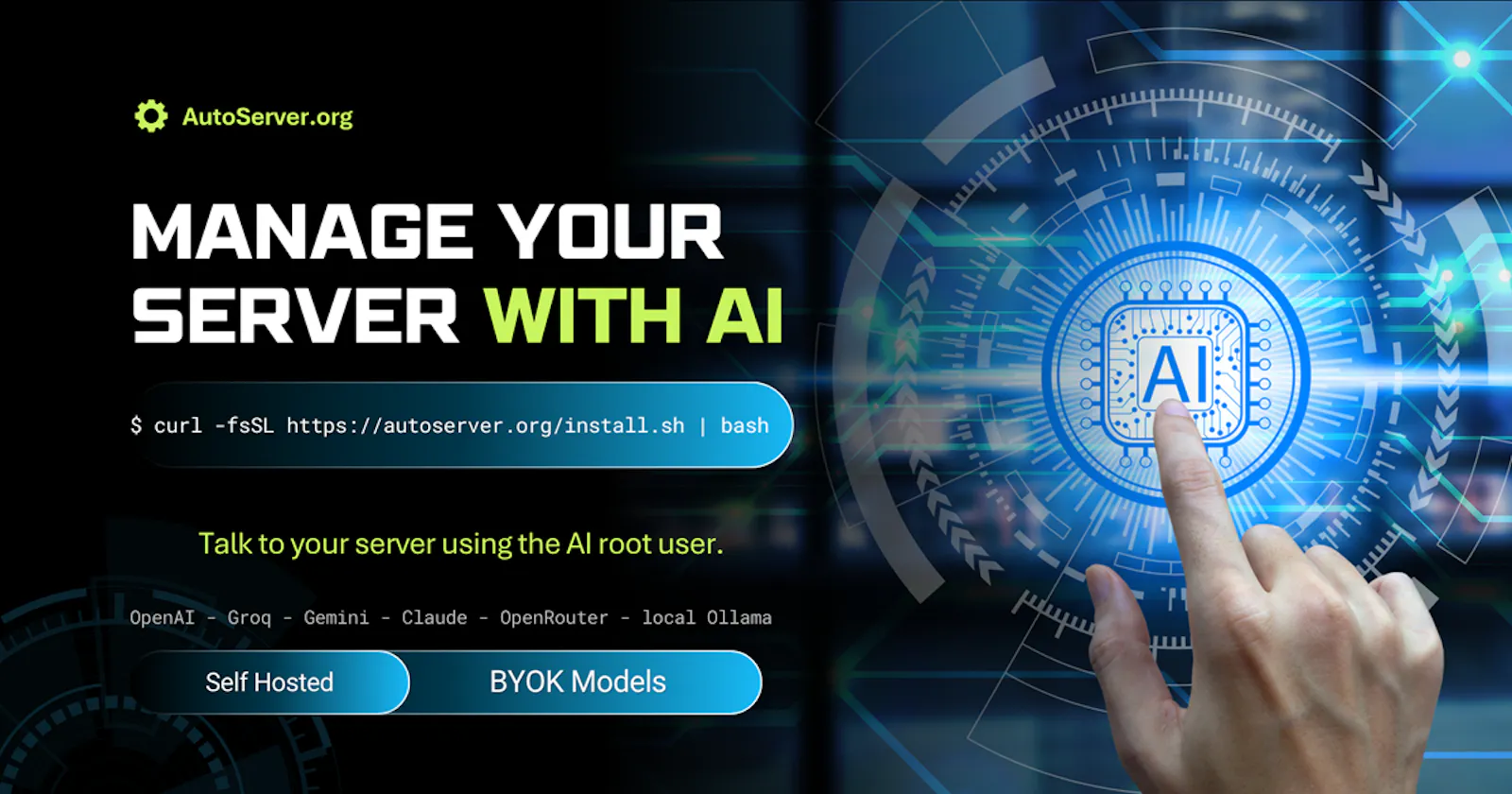 AutoServer screenshot 1