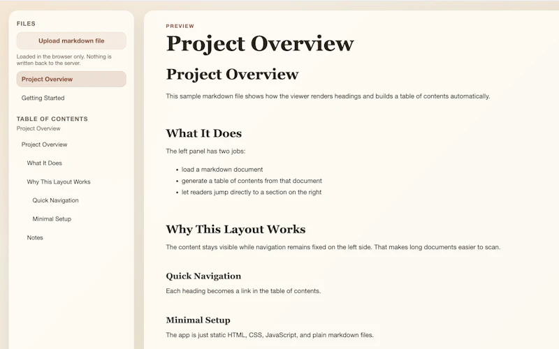 No BS Markdown Viewer screenshot 3