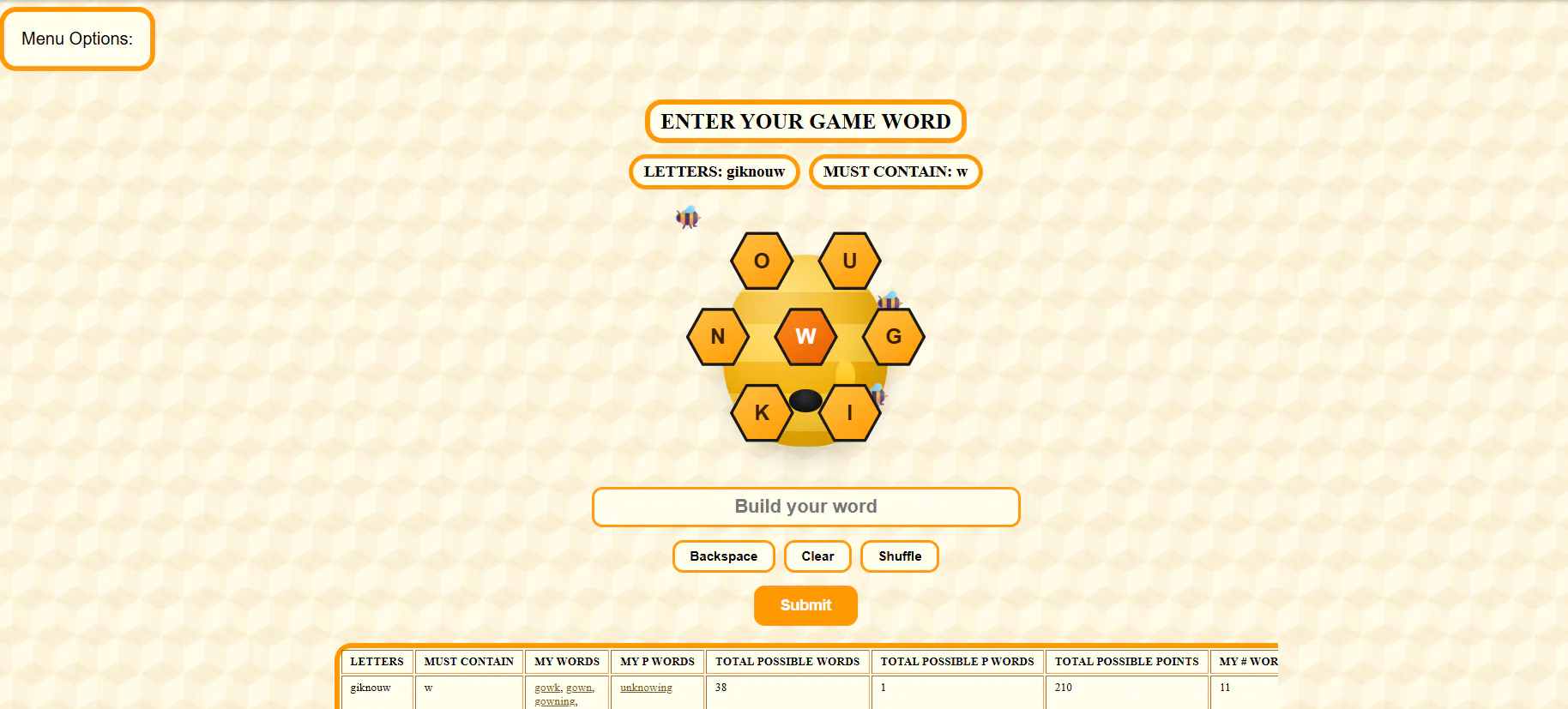BeeWords.me gallery image