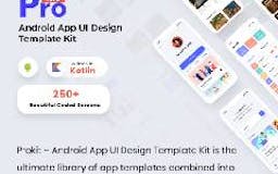 Prokit Android App UI Template Kit media 1