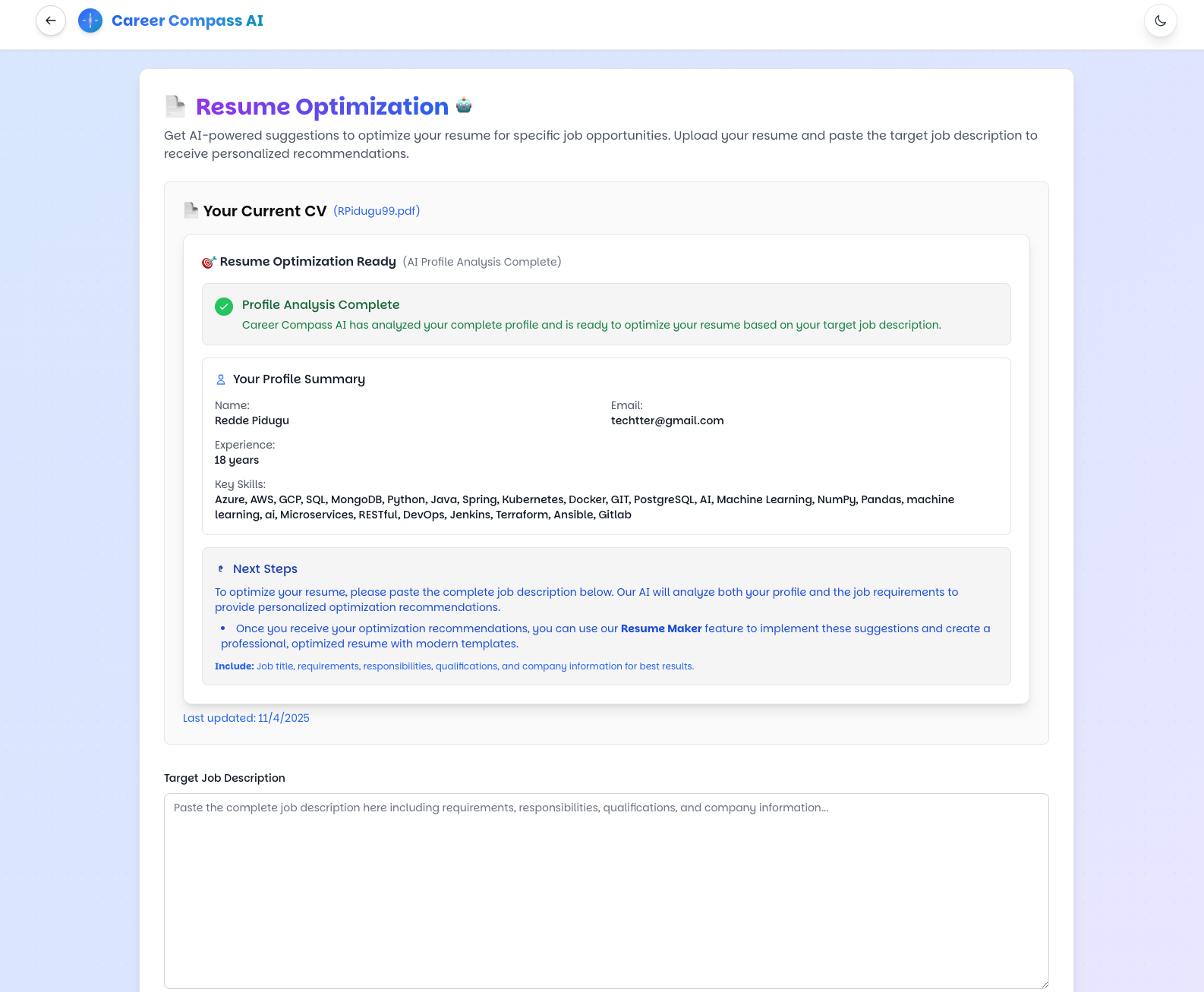 Career Compass AI gallery image