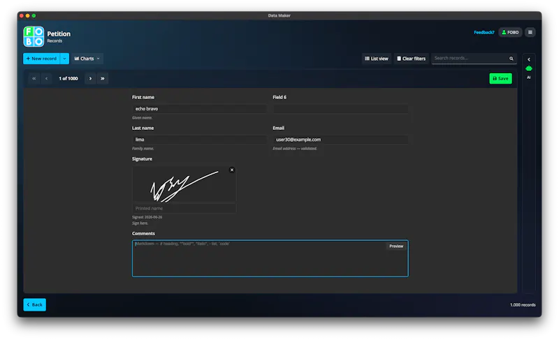 Data Maker screenshot 21