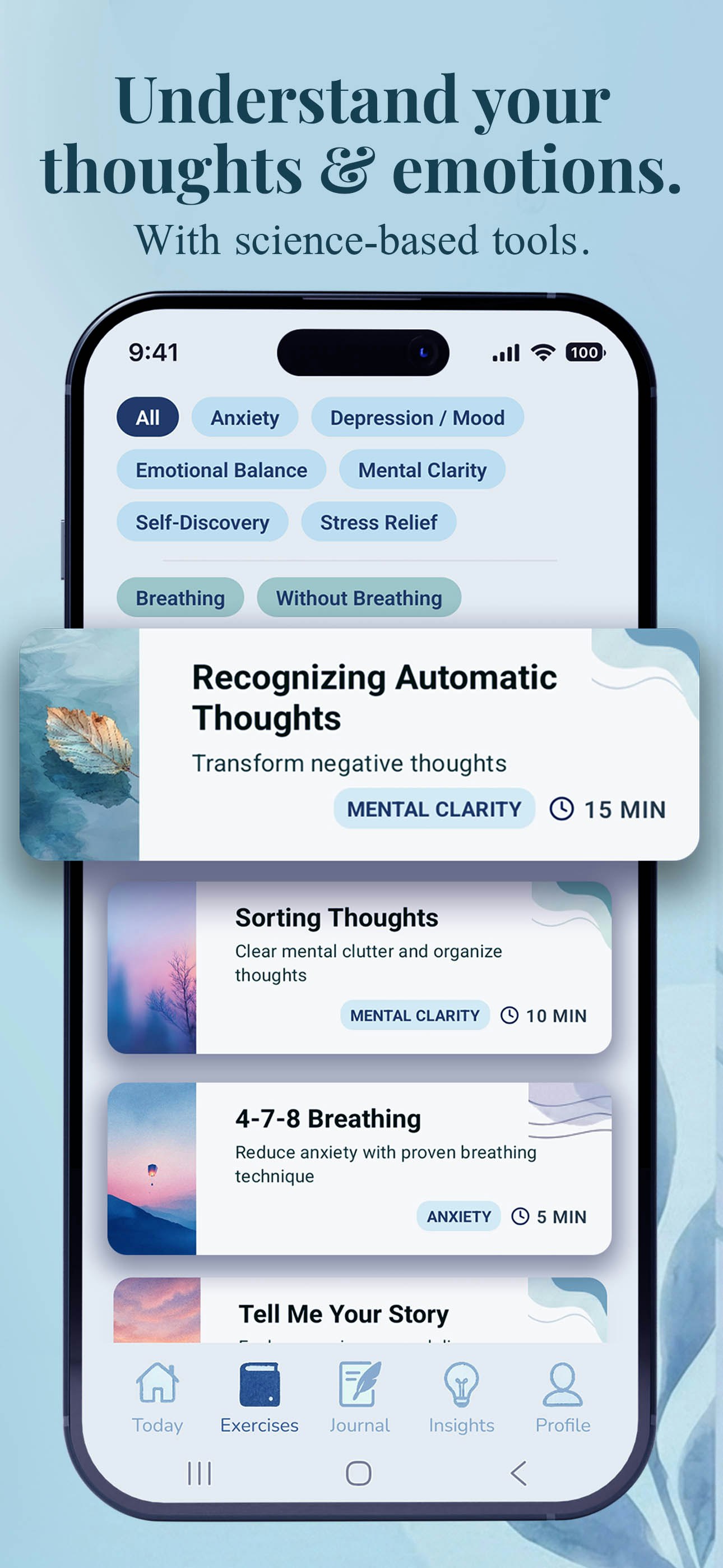ZenMind CBT & AI Mood Coach gallery image