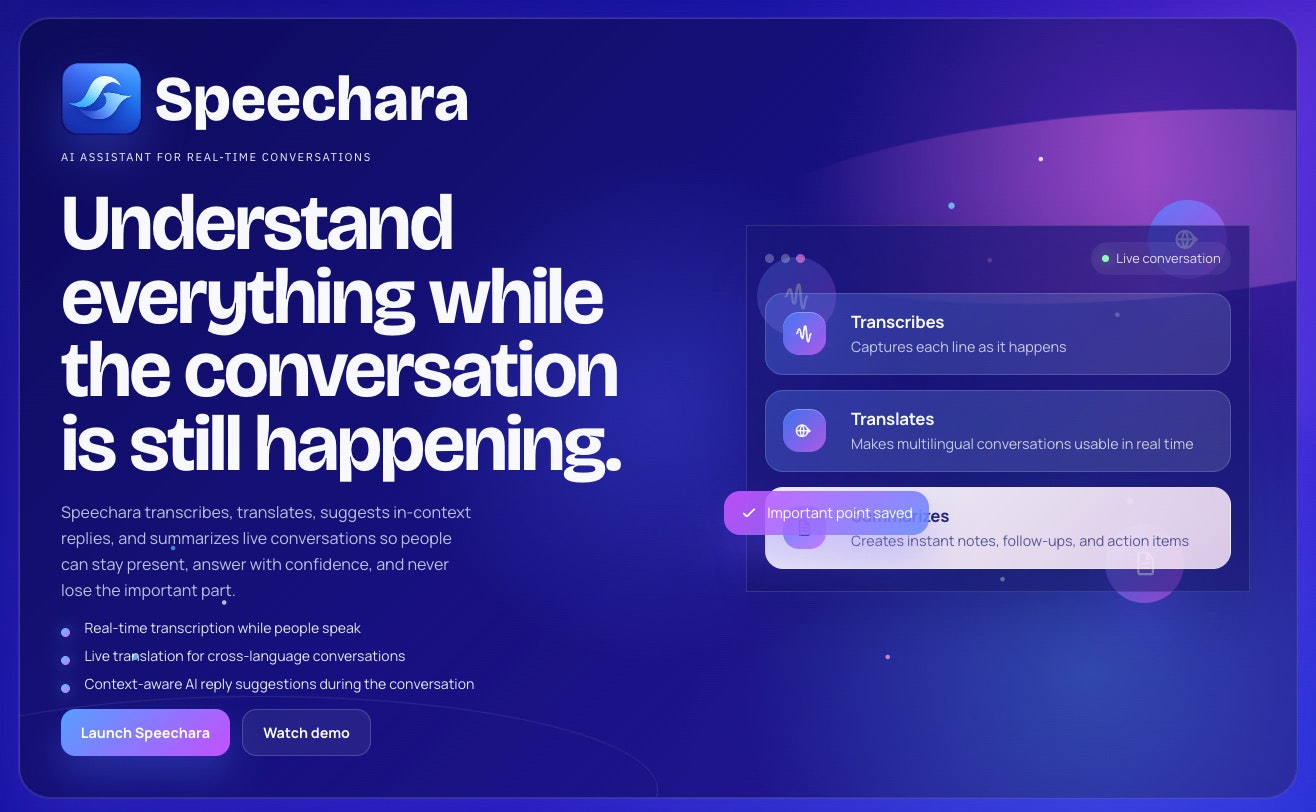 Speechara gallery image