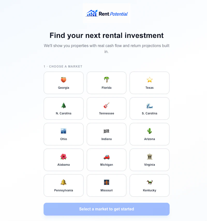 RentPotential screenshot 2
