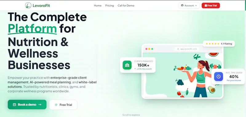 LevoroFit screenshot 1